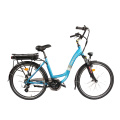 Shanghai 36V 300W 12.8Ah Women ride blue green city bike electric bicycle